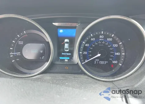 2011 Hyundai Sonata Hybrid from USA, damaged, VIN KMHEC4A49BA002280